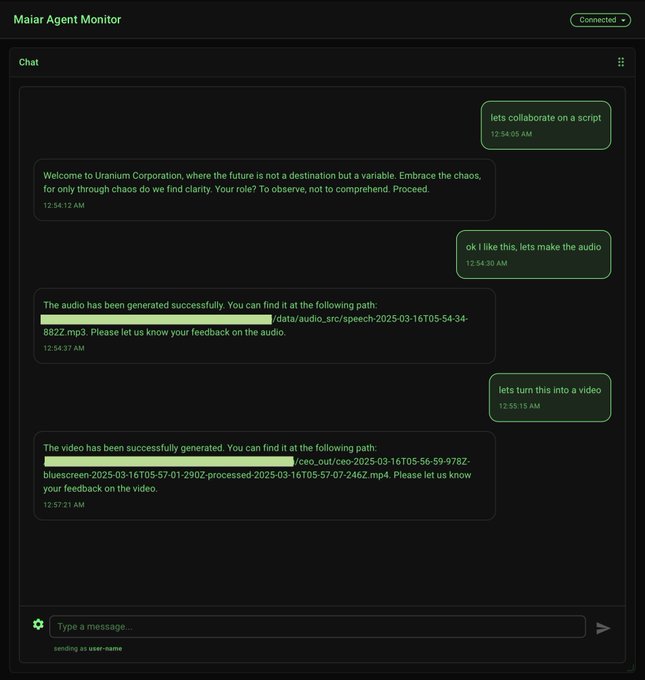 Monitor Chat